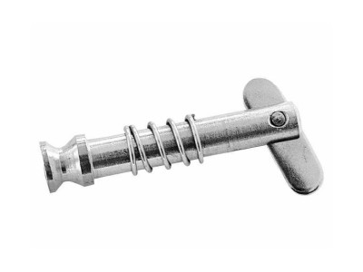 Borgpen rvs met veer en dropnose 6mm