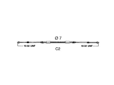 Schakelkabel C2 13ft 3.97m
