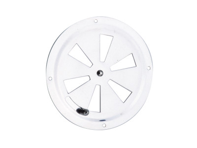RVS VENTILATIEROOSTER 125 MM