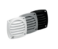 Ventilatierooster abs 94x94mm wit