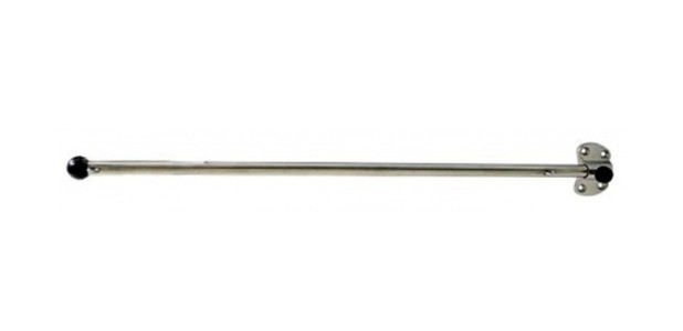 Vlaggenstok AISI316 51cm met Spiegelbevestiging