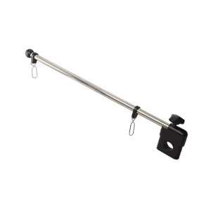 Flaggenstock Edelstahl 44cm mit Halterung-22-25mm