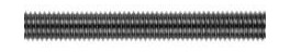 Draadeind Din975 A4 M4x1000
