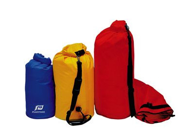 Drybag met schouderband 74x30 geel