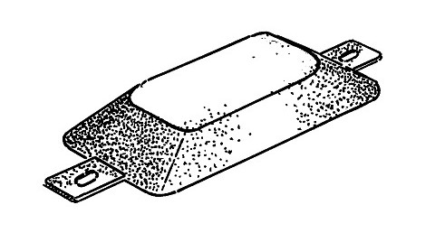 Anode zink 2.2 kg opschroefbaar