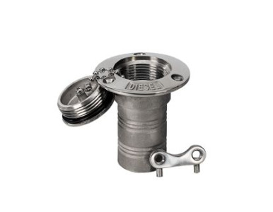 RVS dekvuldop diesel 38 mm