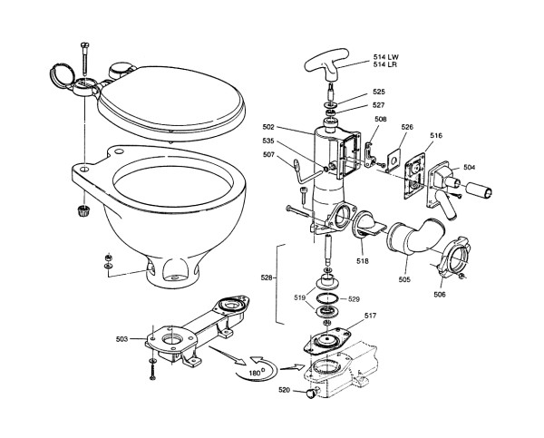 basis voor toilet