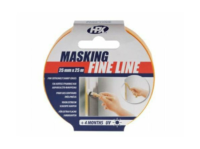 Masking tape 4400 - oranje 25mm x 25M