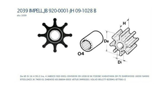 Technautic Impeller 7405
