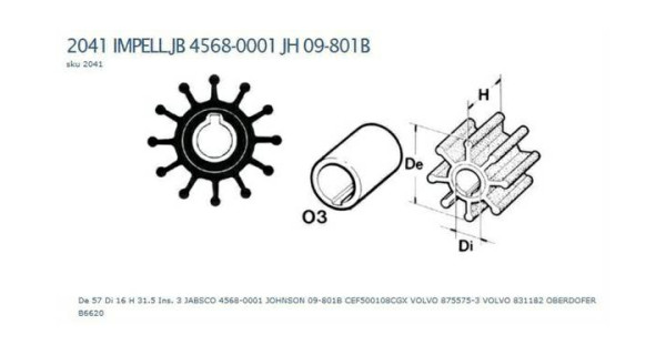 Technautic Impeller 7410