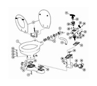 Jabsco Handtoilet Basis Pakking