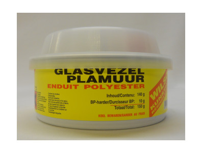 Glasvezelplamuur -set 0,15 kg