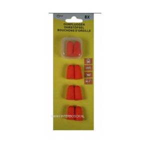 oorpluggen 8 dlg silicone