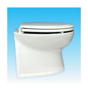 Jabsco De Luxe 14 elektr. toilet 24V, recht met solenoid