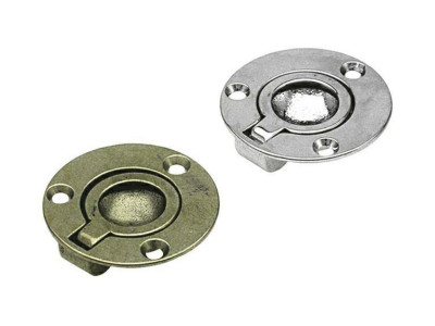 RONDE LUIKRING VERCHROOMD