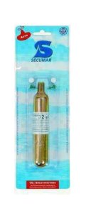 16g CO2 patroon met 2 tabletten+pin voor automatische vesten