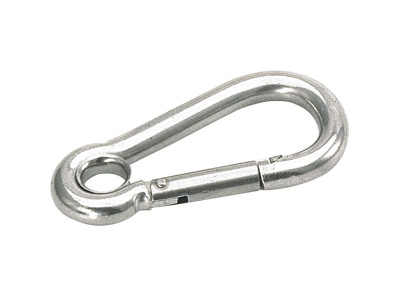 KARABIJNHAAK MET OOG 100MM
