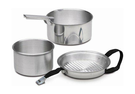 Bo-camp Pannenset - Activa - 4-delig - Aluminium