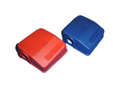 AFSCHERMKAP BLAUW-DUBBEL -