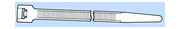 10 KABELBAND 200X4.6MM