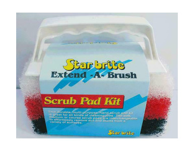 Scrub Pad Kit - Handgreep met 3 Pads