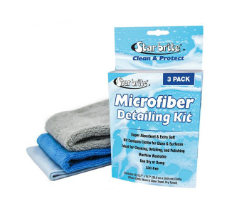 Microfiber Detailing Kit (3-Pack)