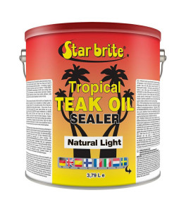 Tropical Teak Oil Sealer - Natural Light 3785Ml.