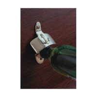 Flesopener wand 9,5 cm Messing
