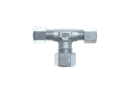 Gimeg T-stuk 8 X 8 X 8 staal