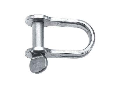 RVS D-PLAATSLUITING 5MM