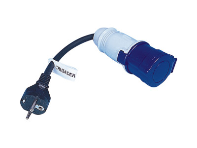Adaptersnoer 40cm CEE-Shuko 40cm