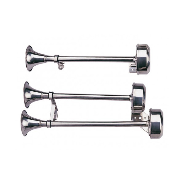 HOORN RVS 463MM 12V DUBBEL