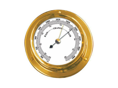 BAROMETER MESSING 110-84MM