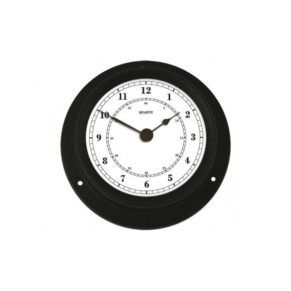 KLOK MAT ZWART 110-84MM
