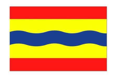 OVERIJSSELSE VLAG 20X30