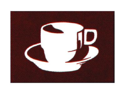KOFFIEVLAG,BRUIN 30X45
