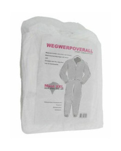 Wegwerp overall XXL (one size fits all)