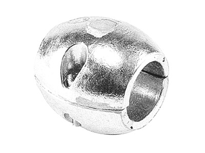 ANODE ZINK SCHROEFAS BOL 25MM